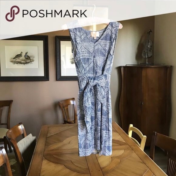 ❤️Anthropologie: Skies Are Blue Dress - Picture 3 of 6